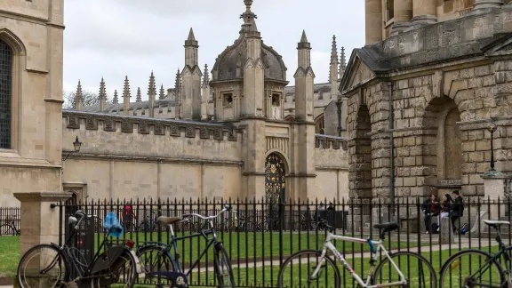 Participants at the European Pre-Assembly also enjoyed a tour of Oxford and learnt more about the Lutheran legacy at Mansfield College where their 21 to 24 March meeting took place.  Photo: LWF/A. Hillert