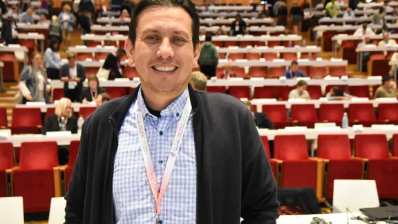 Rev. Atahualpa Hernández, Obispo de la Iglesia Evangélica Luterana en Colombia (IELCO) Foto: LWF/Eugenio Albrecht