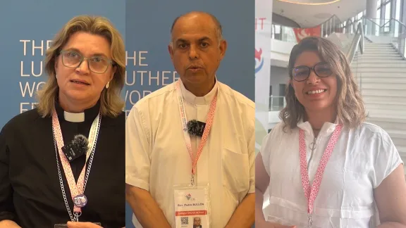 Rev. Izani Bruch, Rev. Pedro Bullón, Carmen García