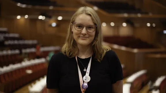 Nicole Ridegard, seminary student, Member of the Church of Sweden. Photo: Jeremiasz Ojrzyński 